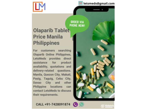  Olaparib Tablet Cost Makati City Philippines