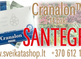 Peržiūrėti skelbimą - Santegra Cranalon™ 14 pak / mob: 861217997