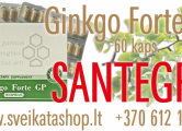 Peržiūrėti skelbimą - Santegra Ginkgo Forte GP 60 kaps / 861217997