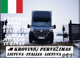 Peržiūrėti skelbimą - MOTO - Krovinių pervežimas -- PERKRAUSTYMAS -- Italija -- Lietuva 